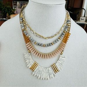 Stella and Dot multi strand necklace